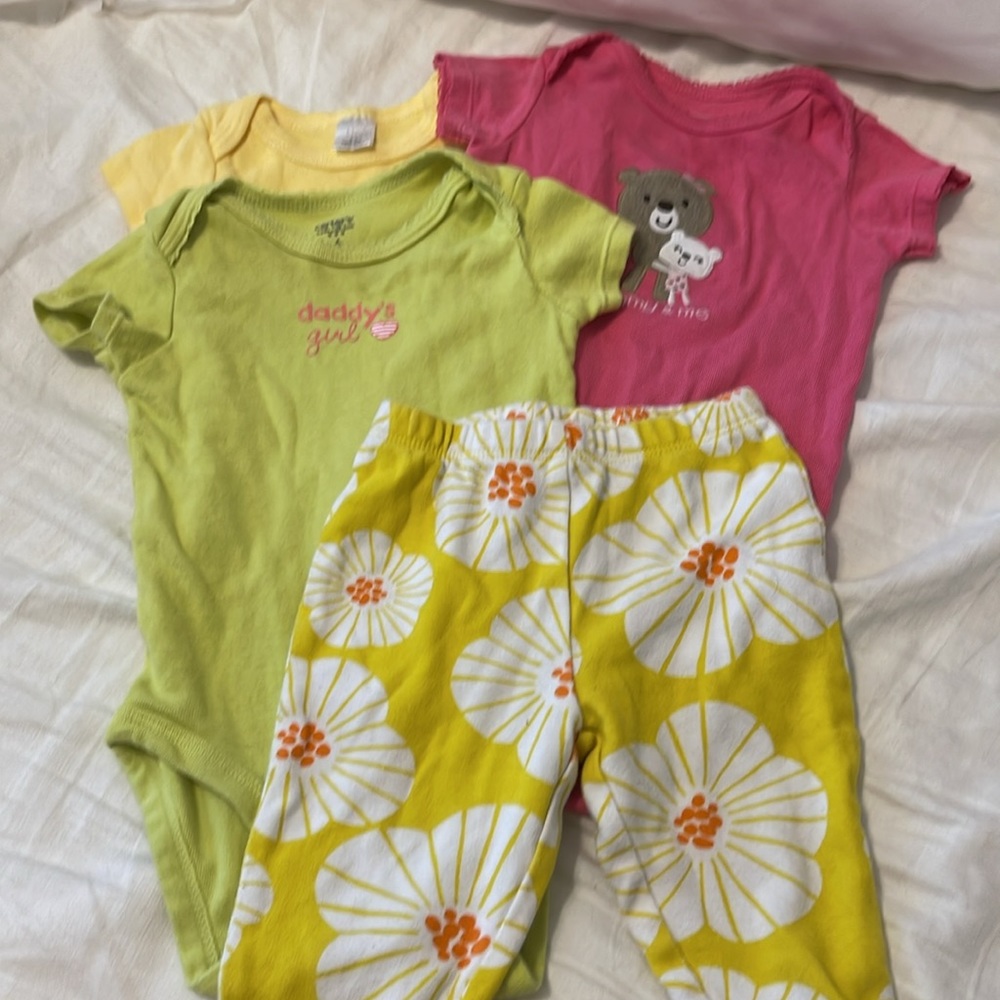 6 month girl bundle shirt/ pants